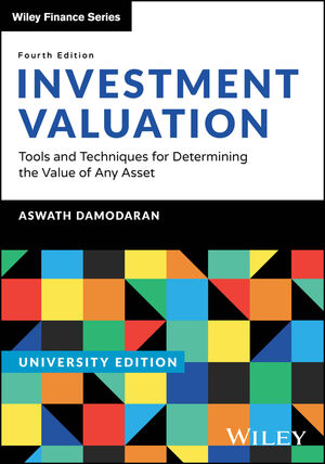Investment Valuation book cover by Aswath Damodaran